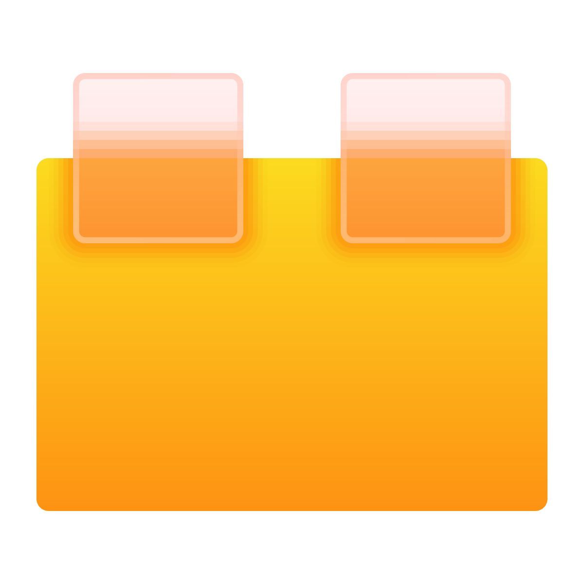 glassmorphism style плагин icon