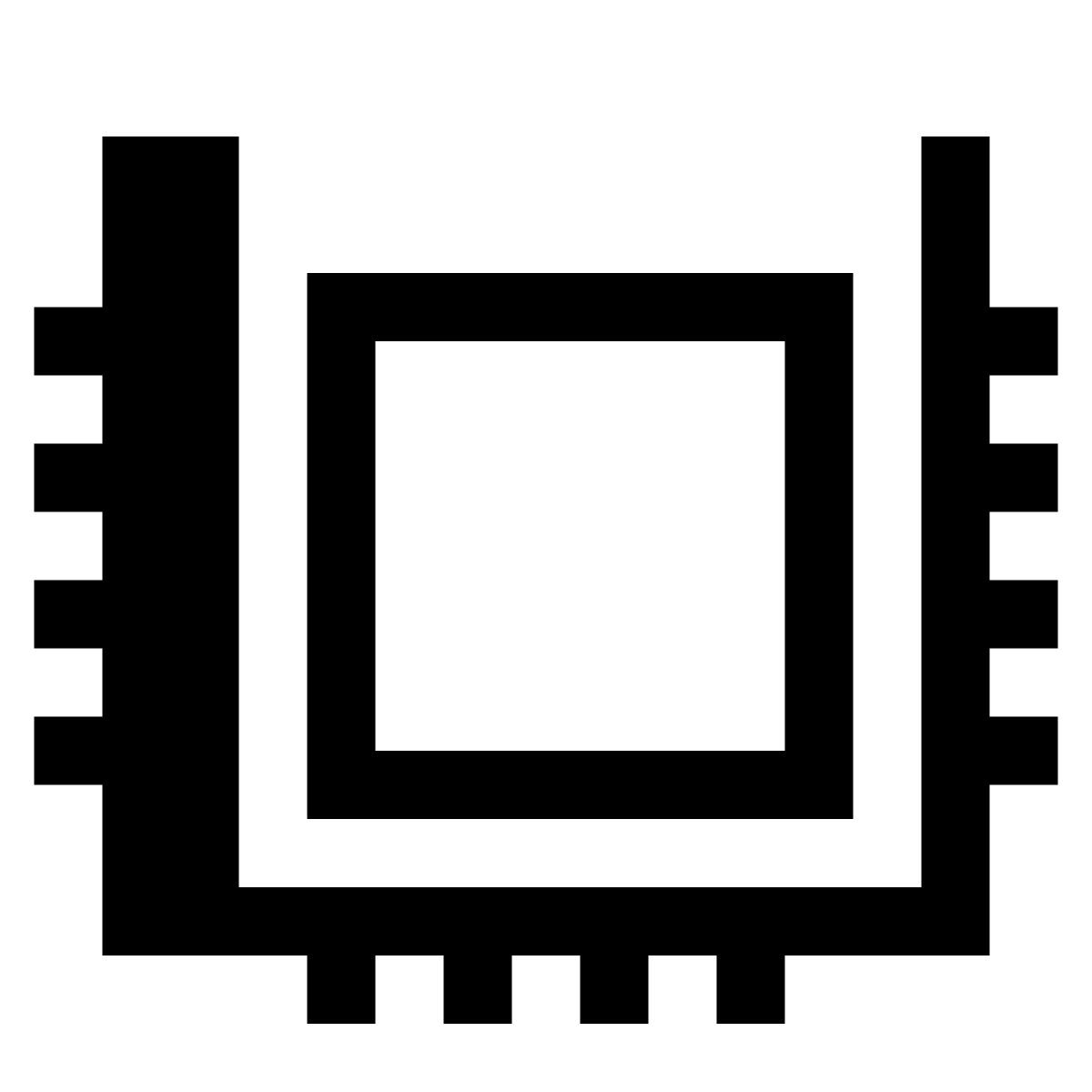 hatch style микрочип icon