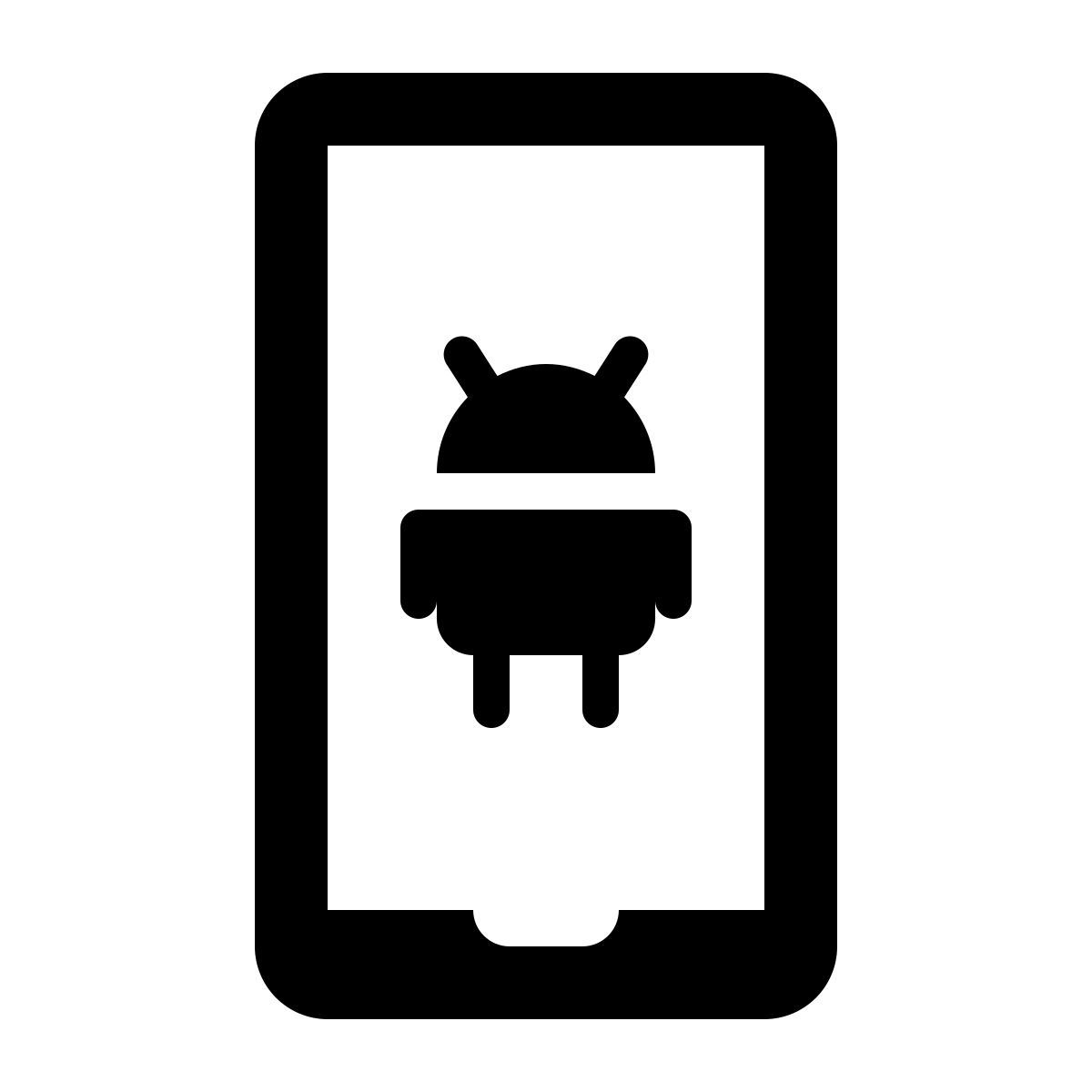 ios 17 glyph style андроид icon