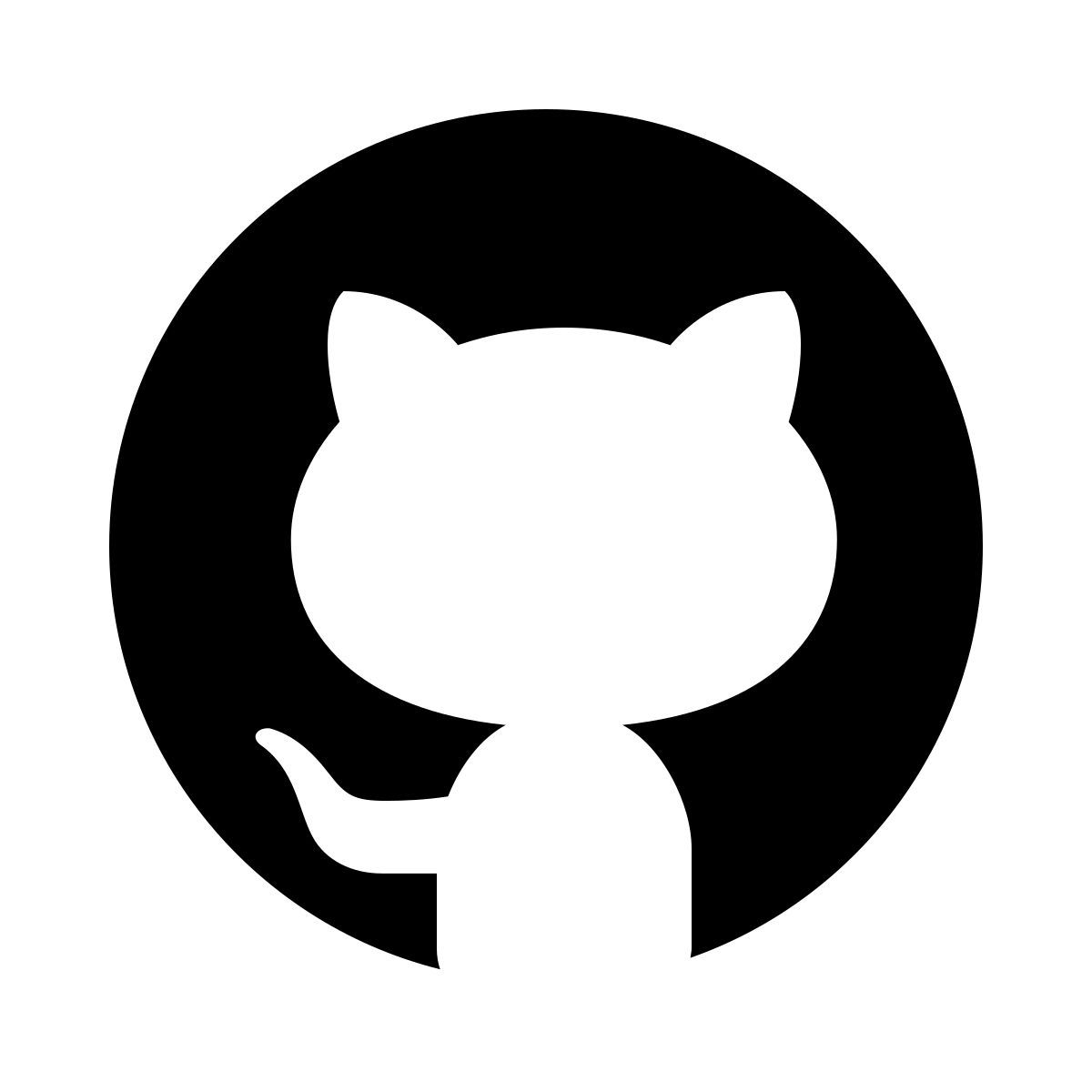 ios 17 glyph style github icon