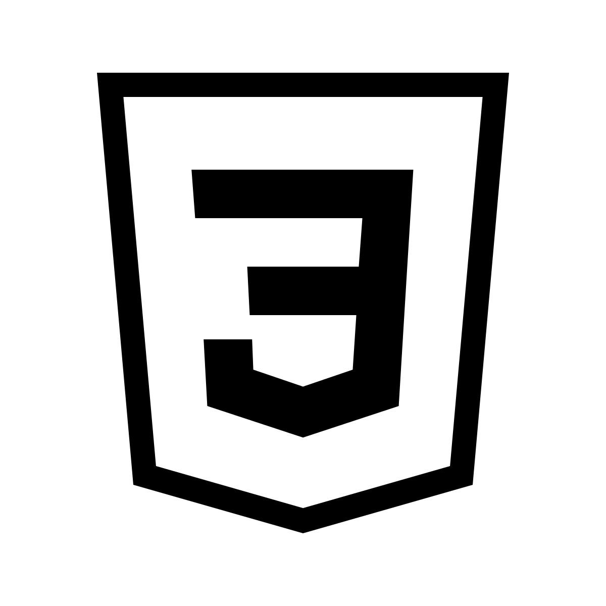 ios 17 outlined style css icon