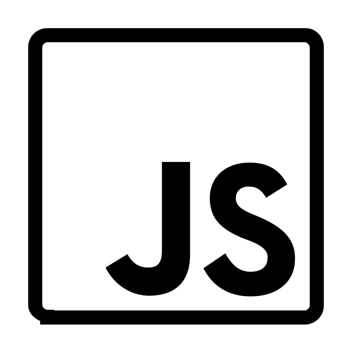 ios 17 outlined style javascript icon