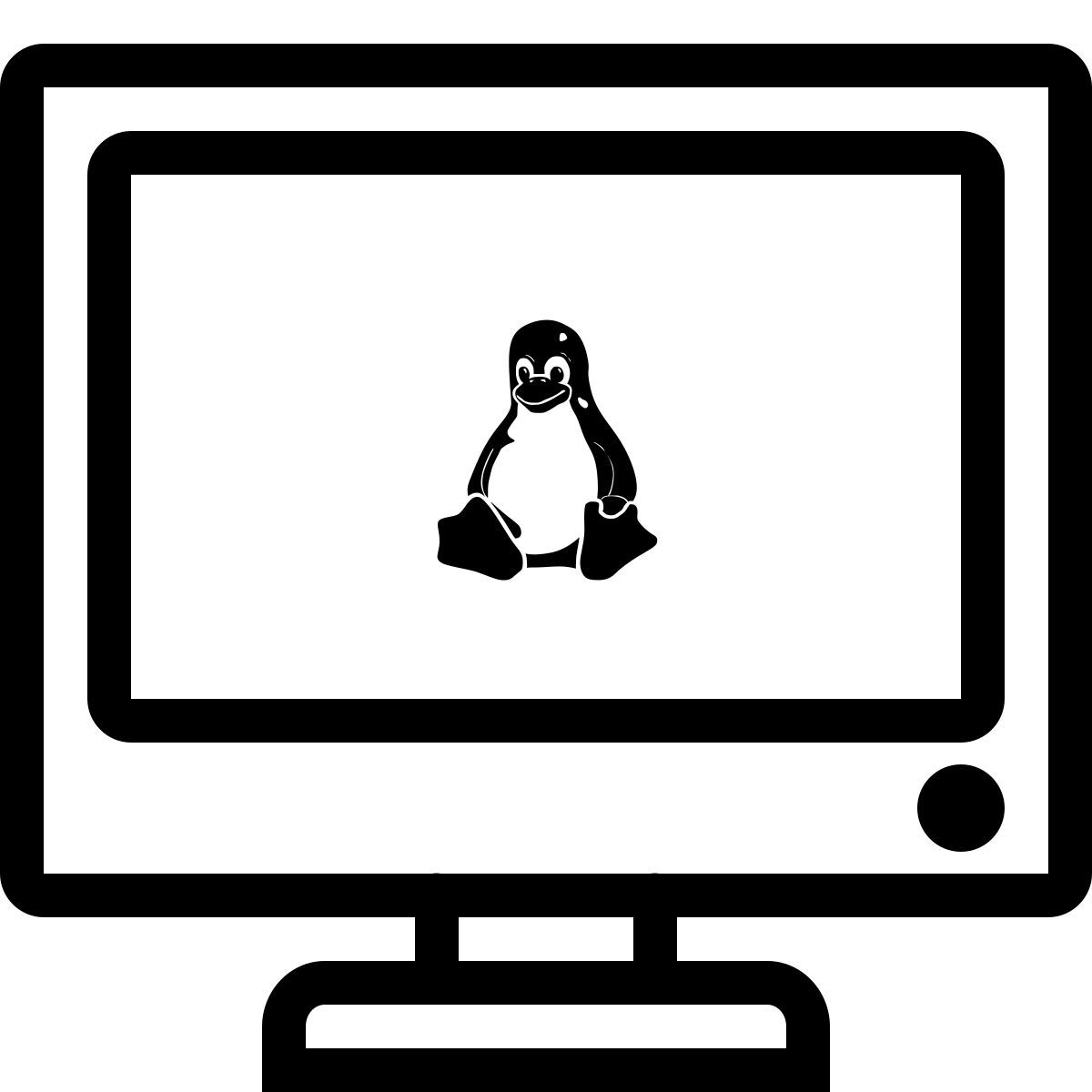 ios 17 outlined style клиент для linux icon