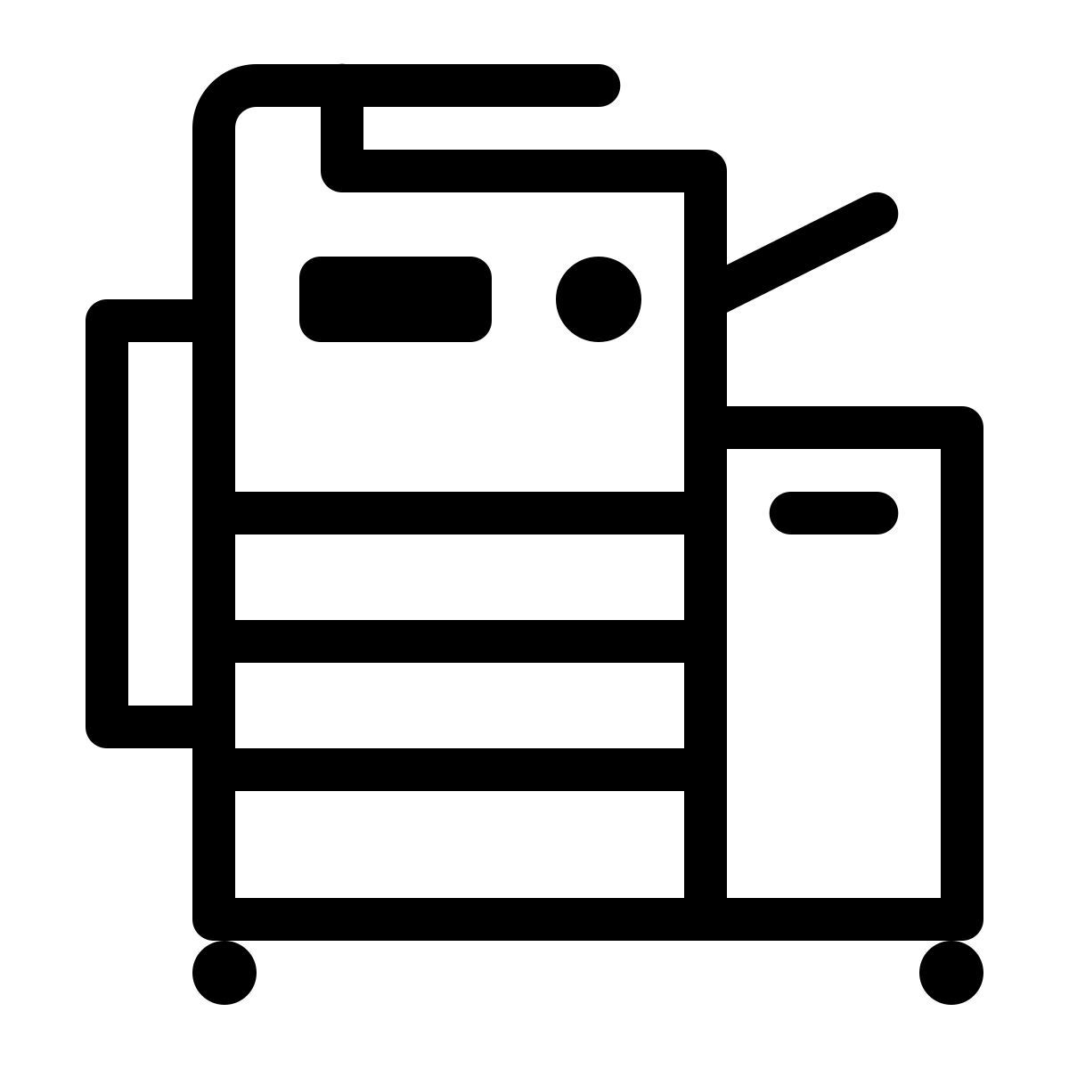 ios 17 outlined style многофункциональный принтер icon