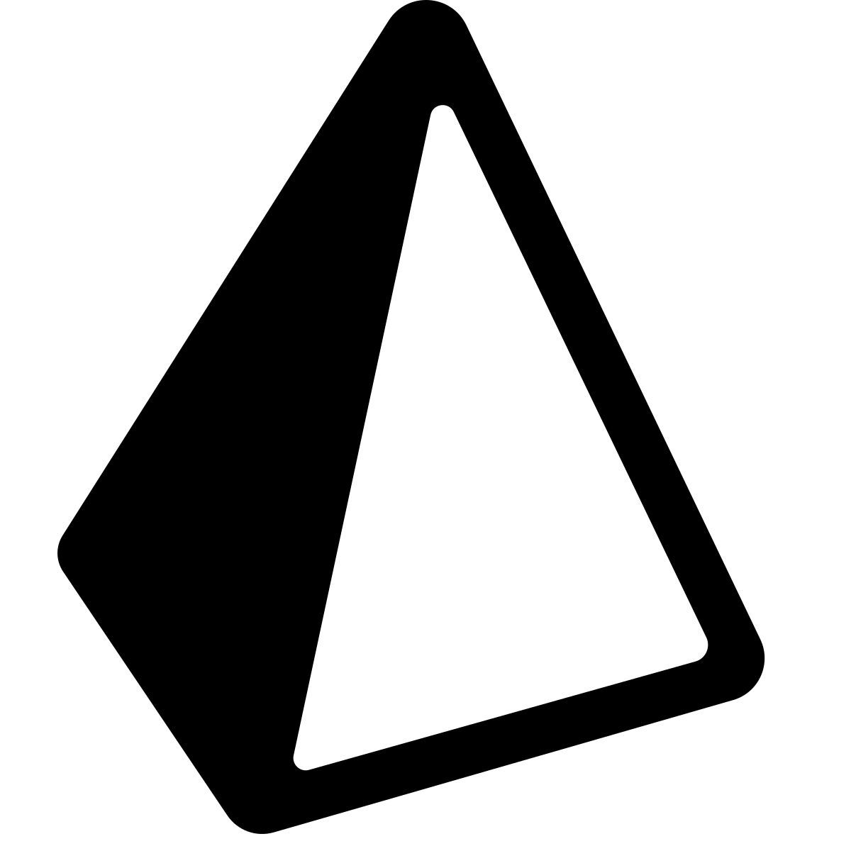 иконка призма форма ios 27 outlined style