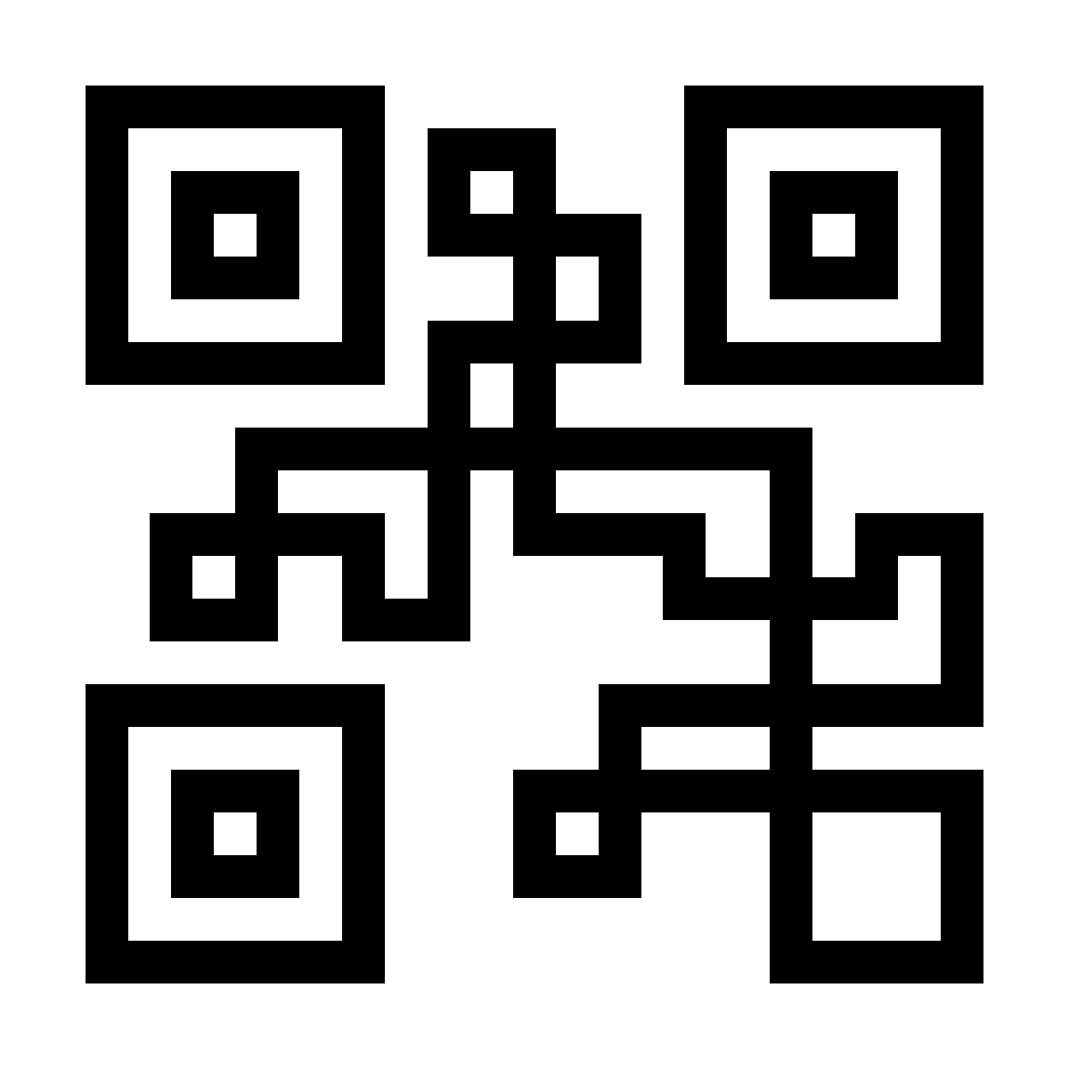 ios 17 outlined style qr код icon