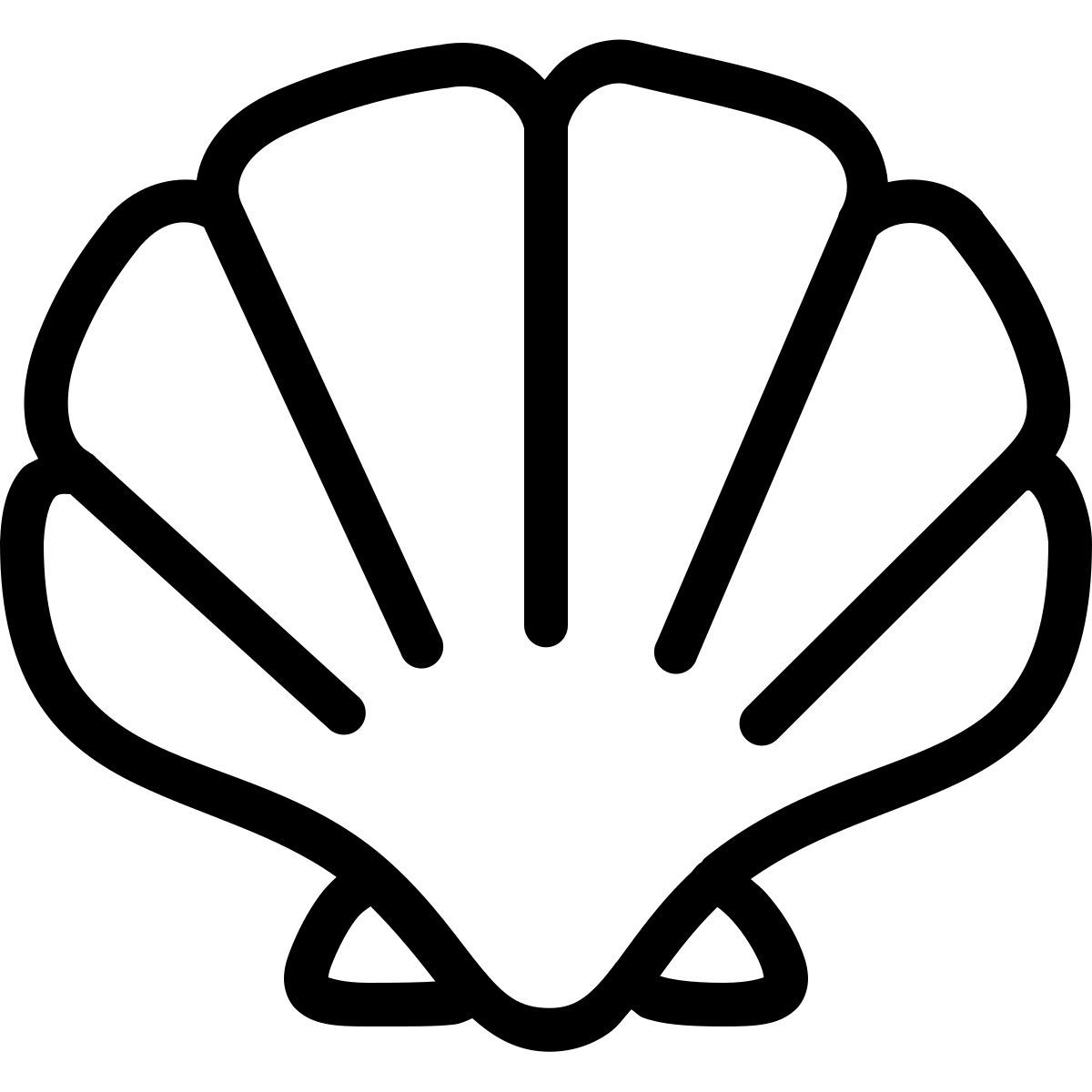 ios 17 outlined style моллюск icon