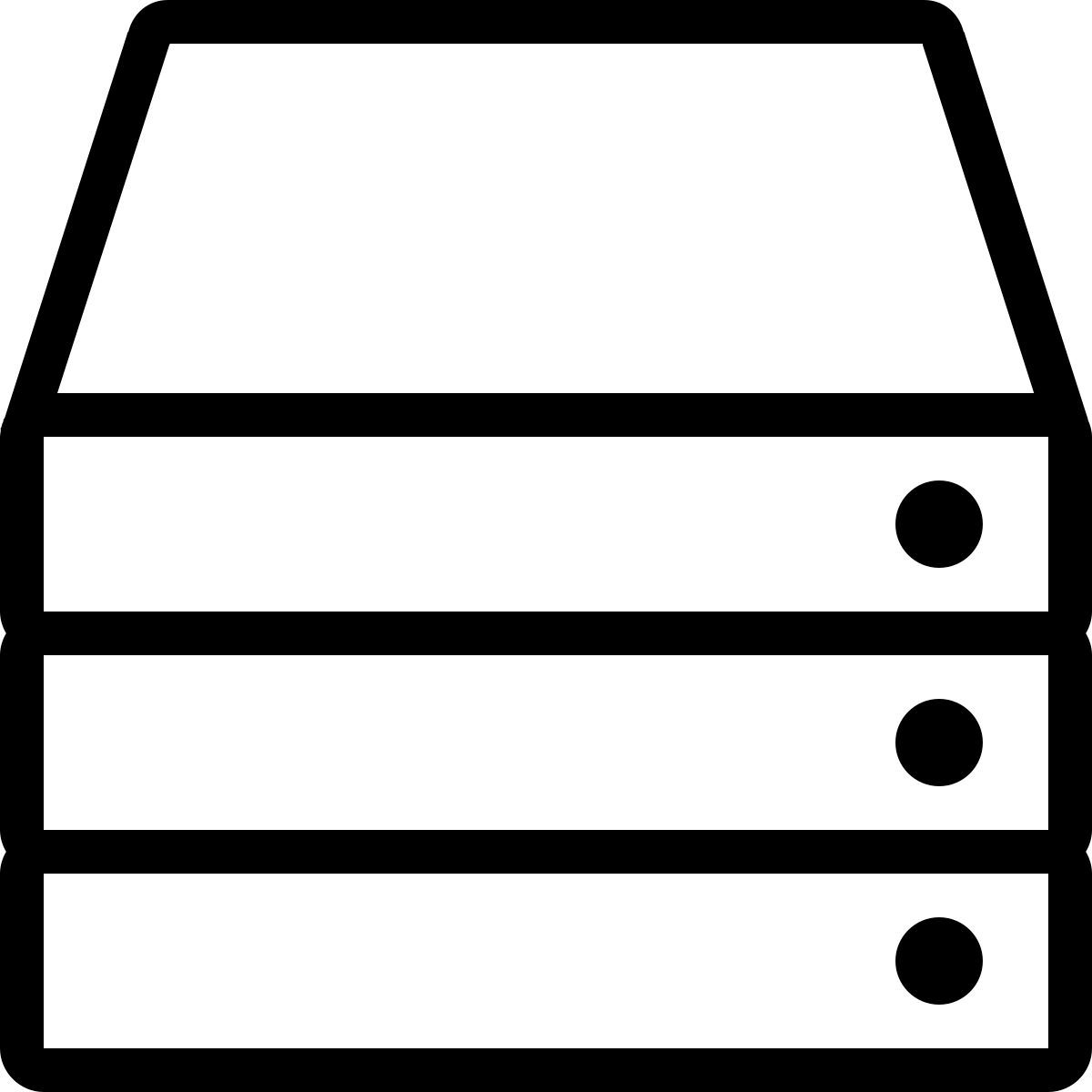 ios 17 outlined style стек icon