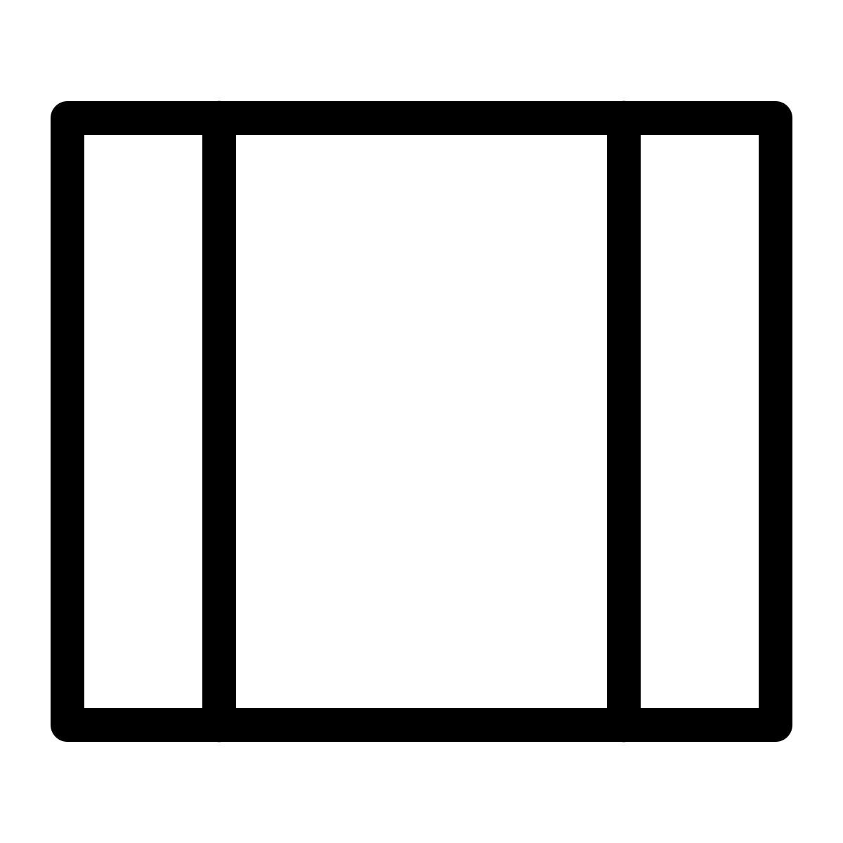 иконка показать массив ios 27 outlined style