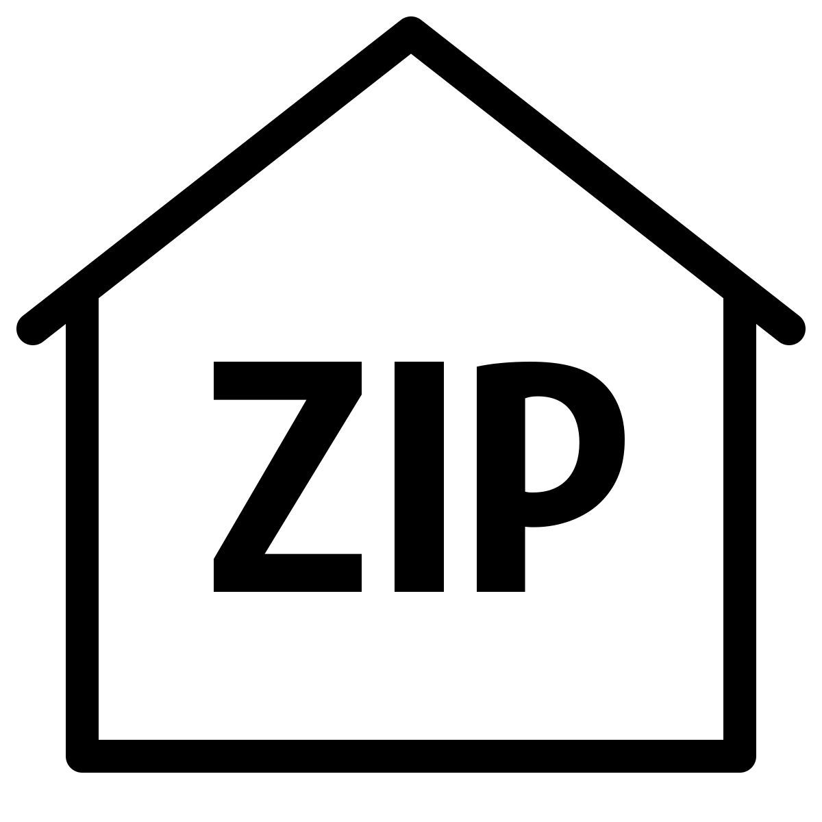 ios 17 outlined style почтовый индекс icon