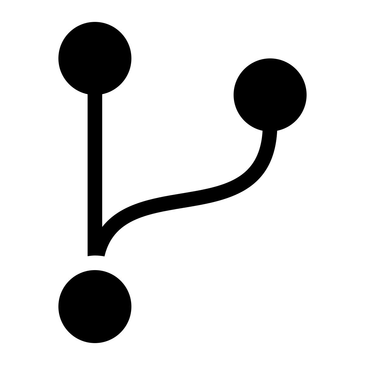 ios 17 filled style форк icon