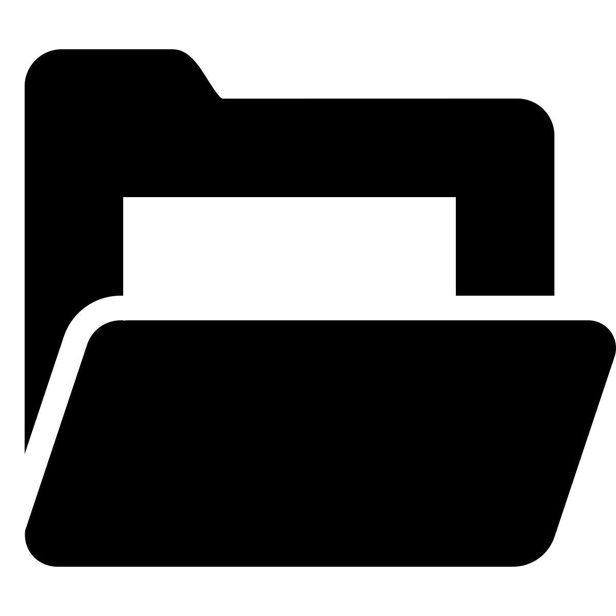 ios 17 filled style документ в папке icon