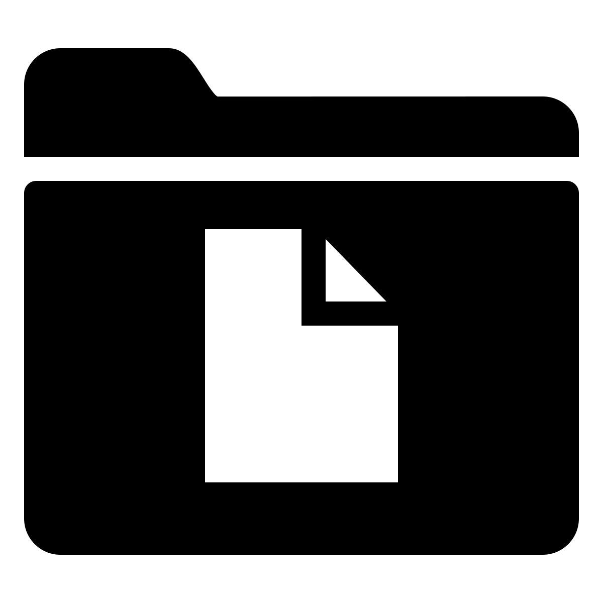 ios 17 filled style папка документов icon