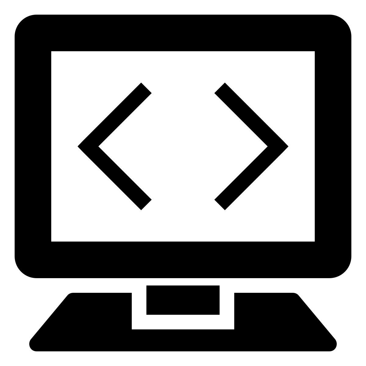 ios 17 filled style google code icon