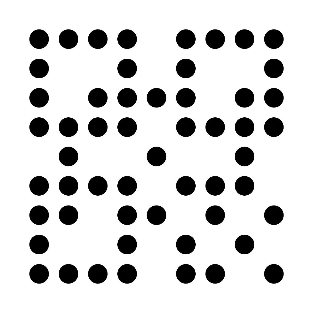led style qr код icon