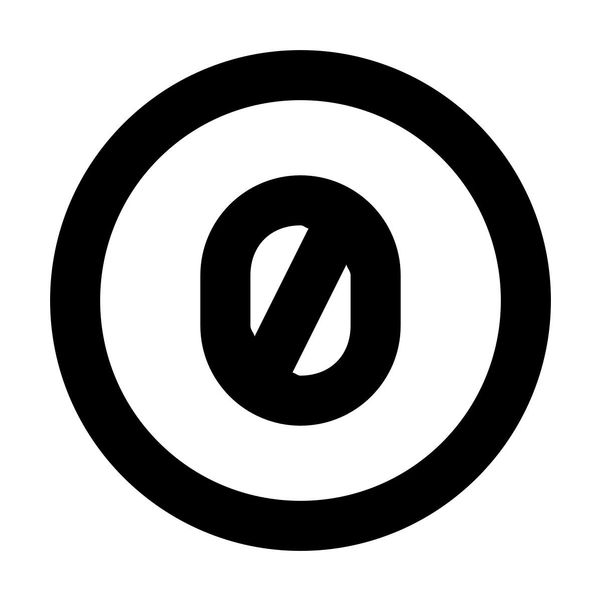 material outlined style creative commons zero icon