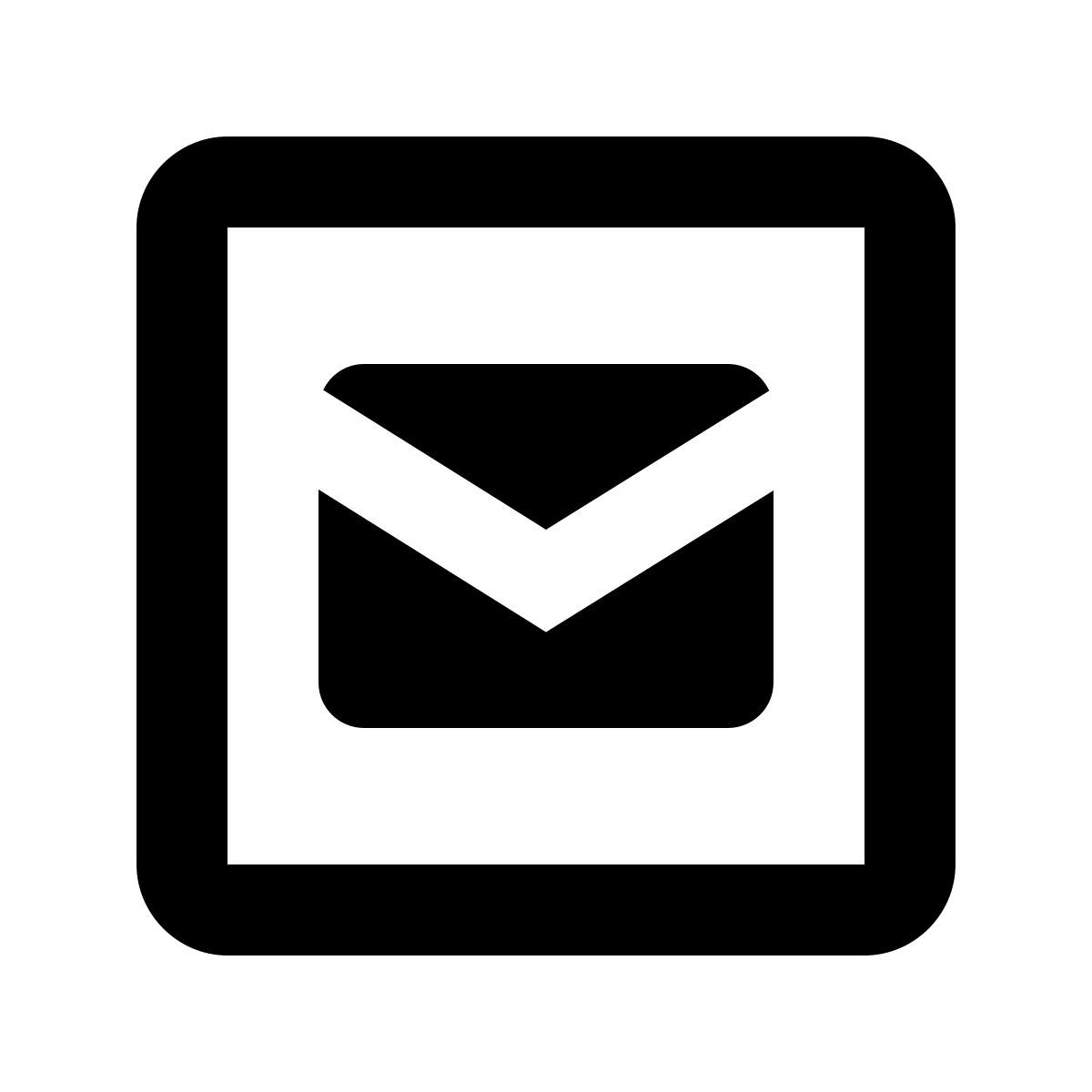material outlined style обмен сообщениями icon