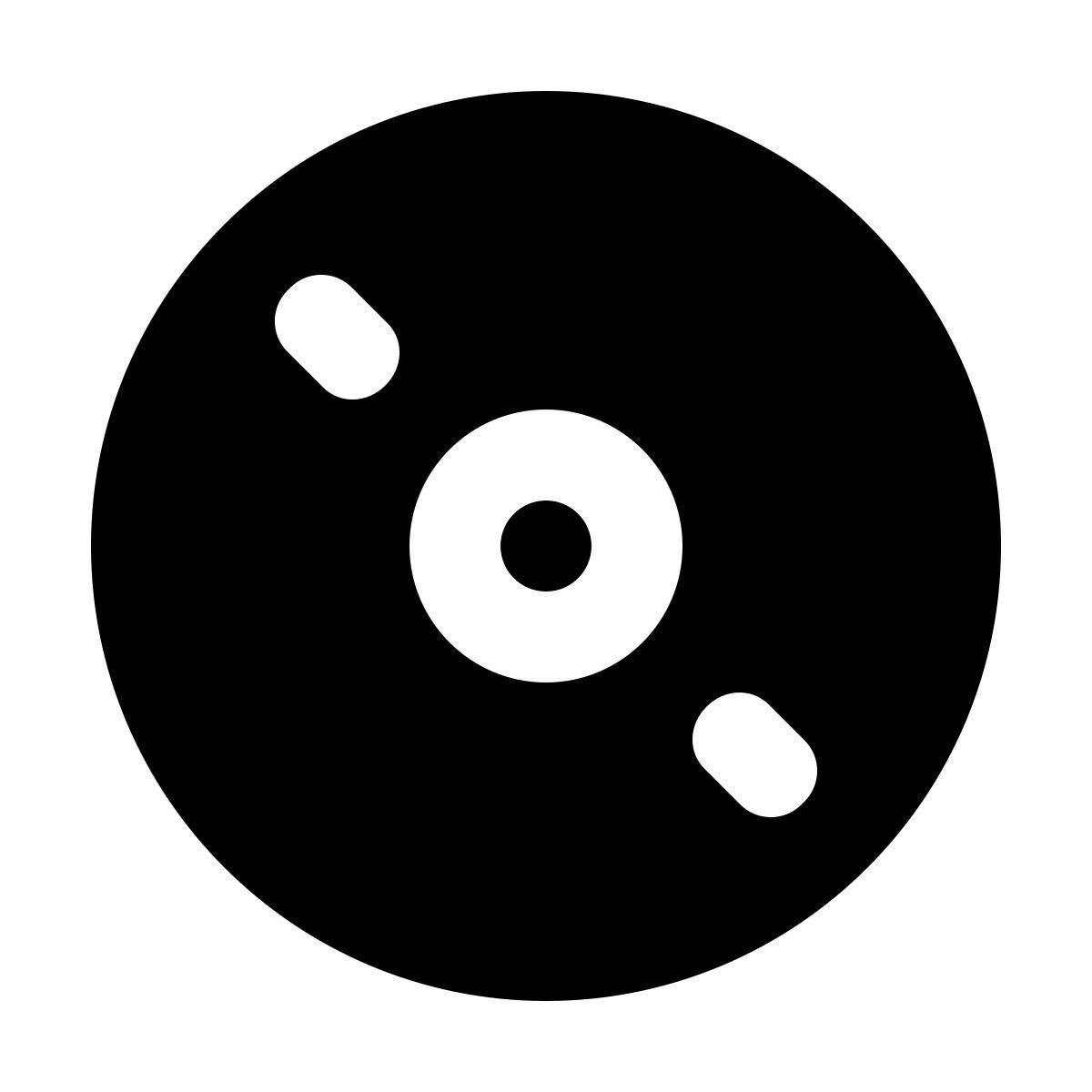 material rounded style болванка cd icon