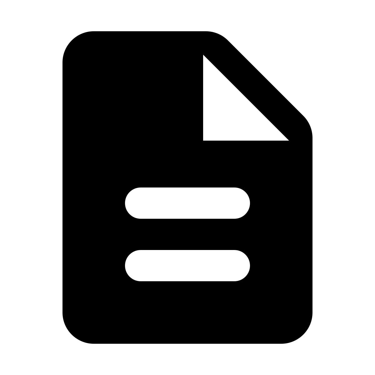 material rounded style документ icon