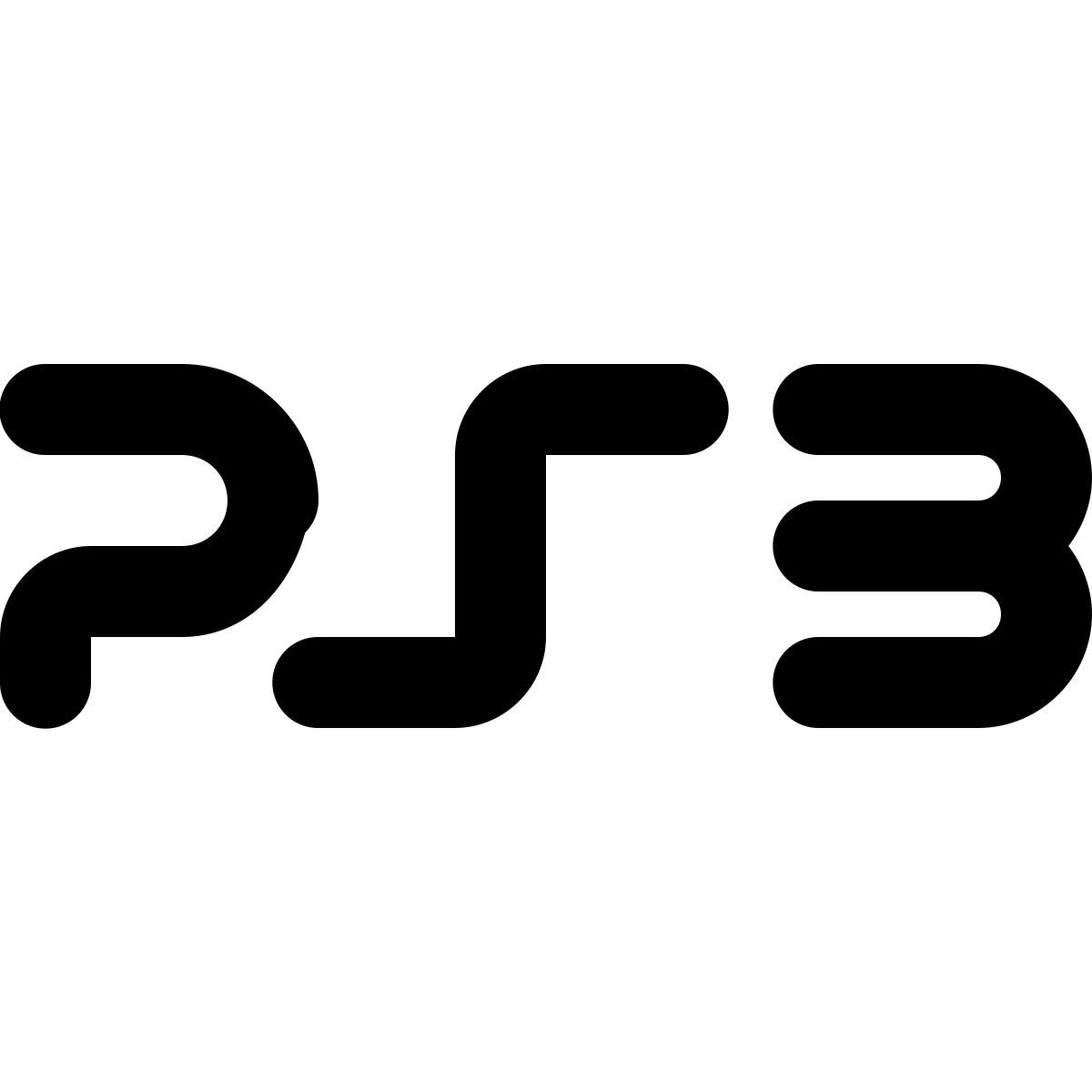 material rounded style ps3 icon