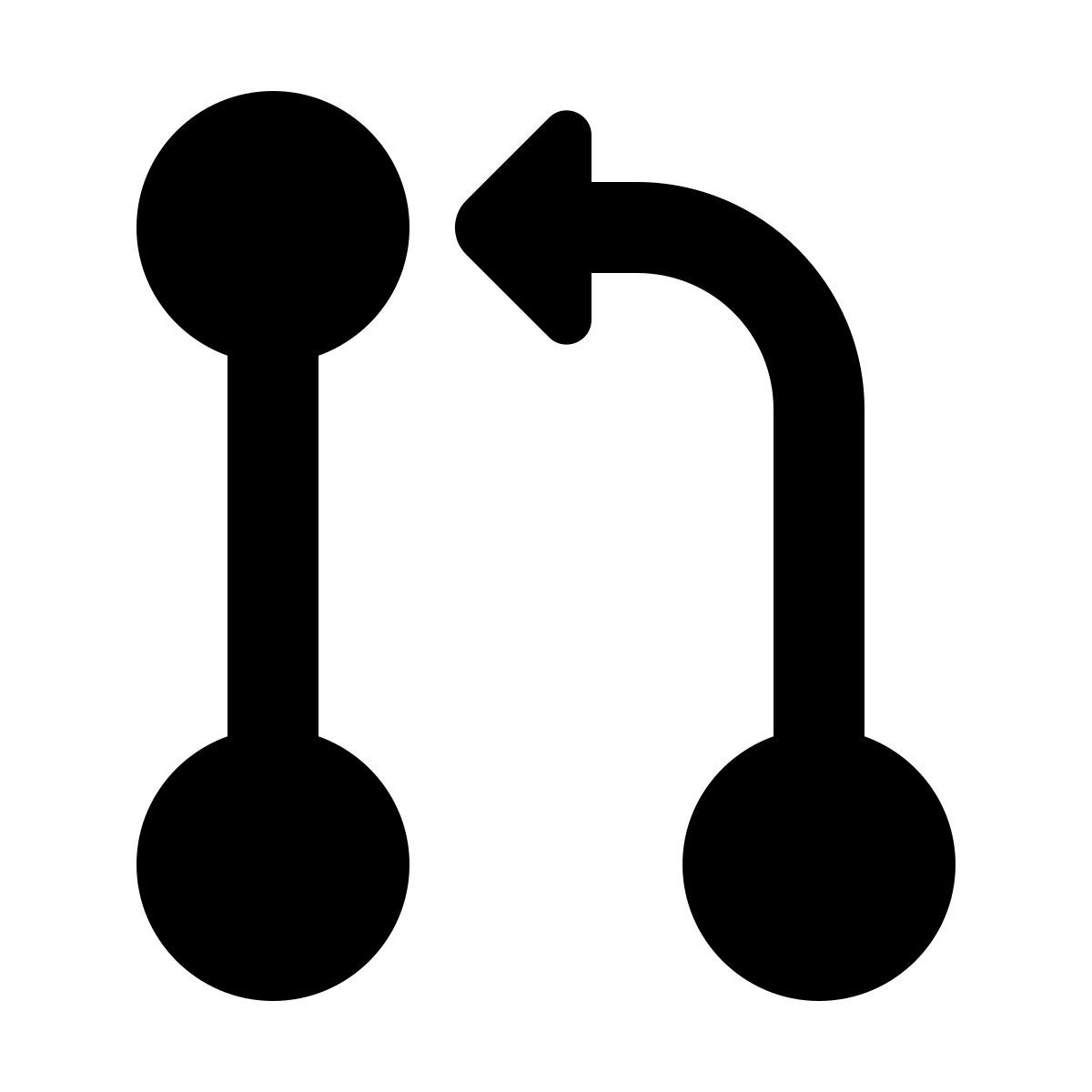 material rounded style пулл реквест icon
