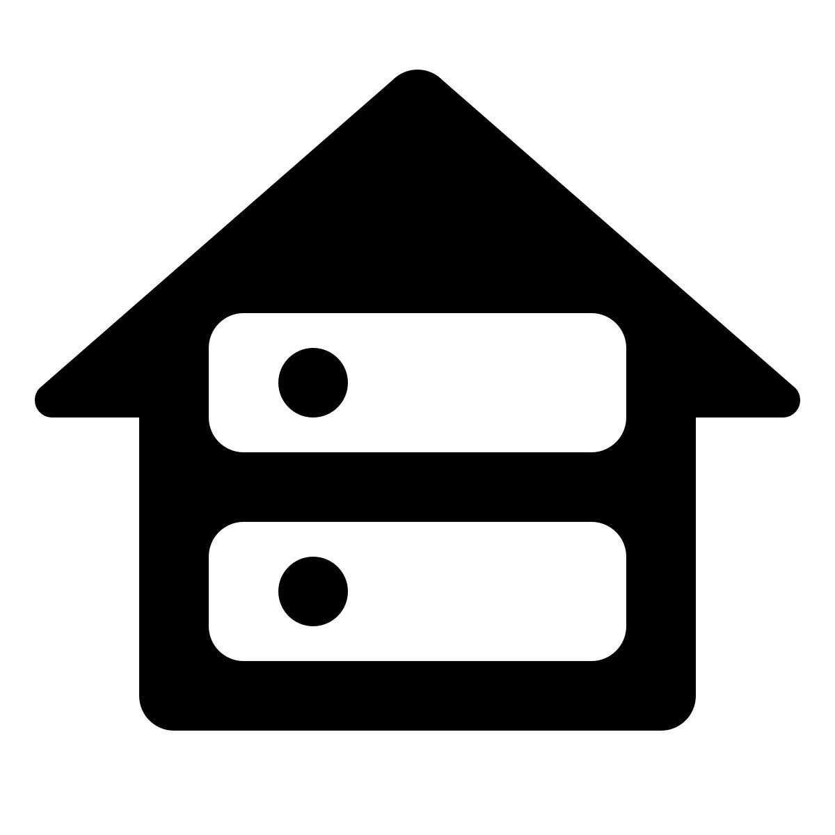 material rounded style корневой сервер icon