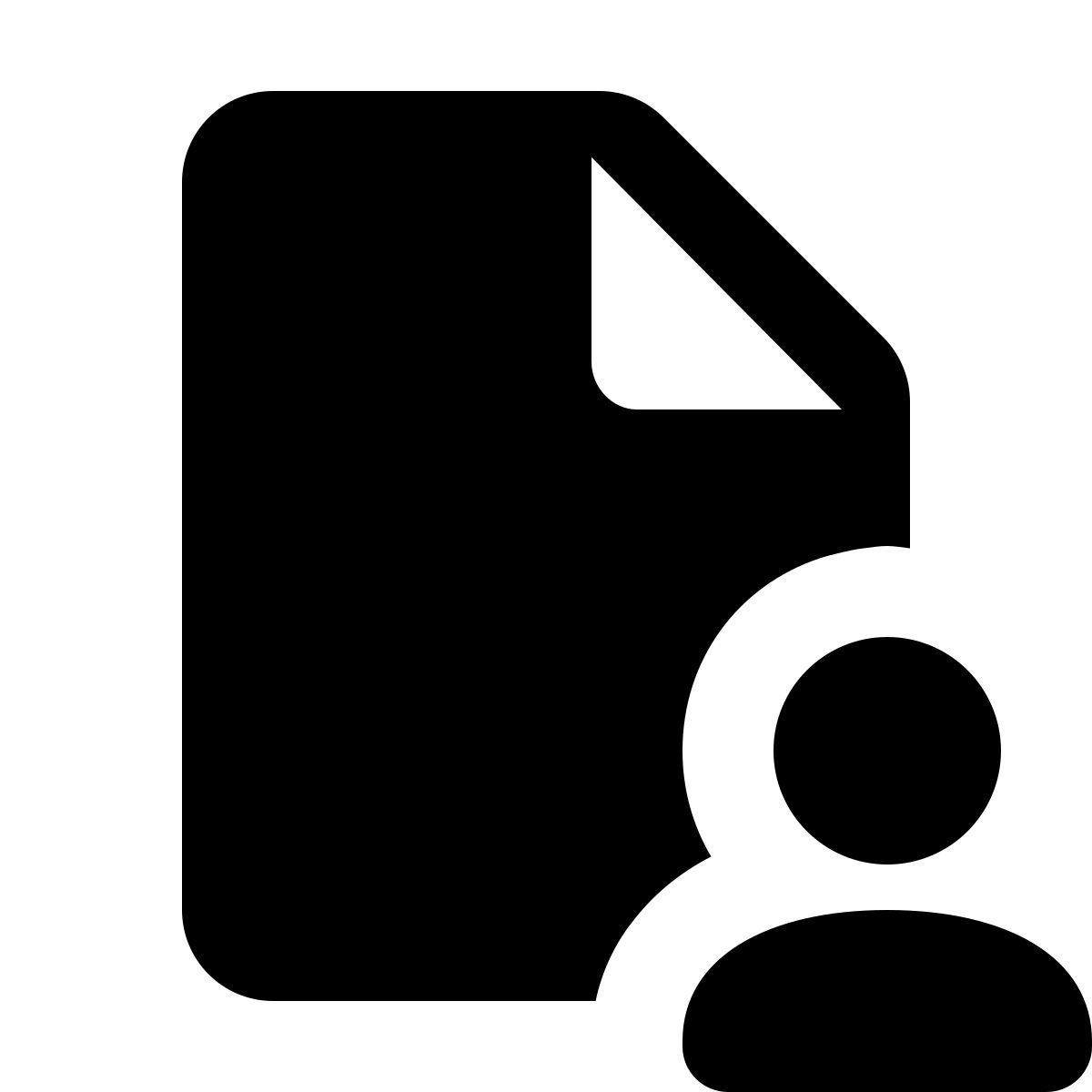 material rounded style общий документ icon