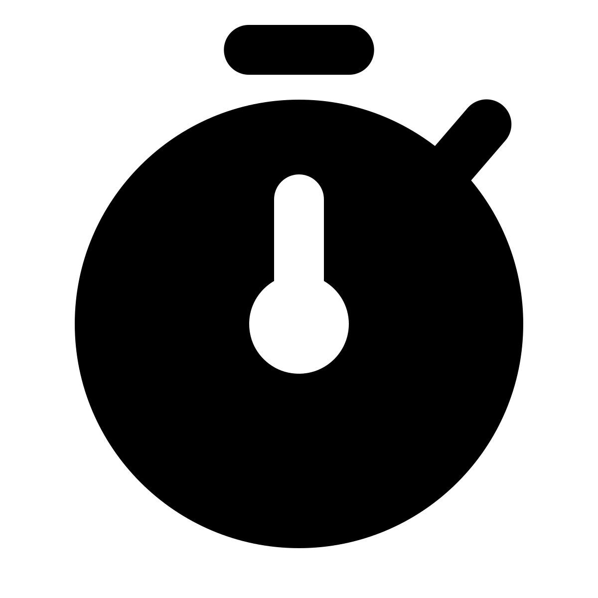 material rounded style секундомер icon