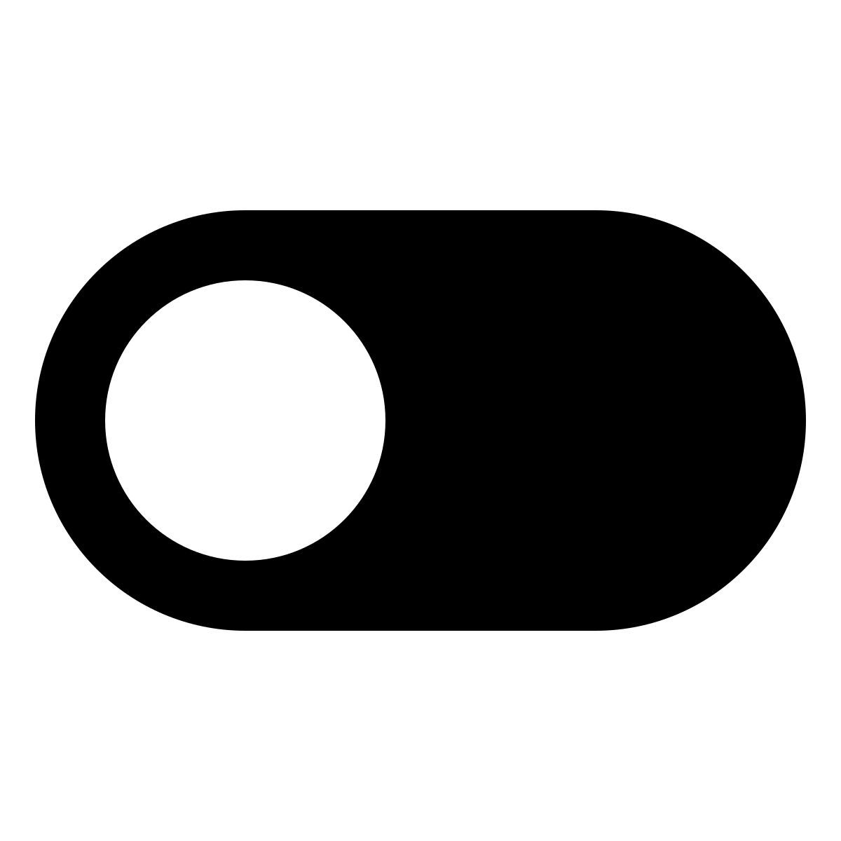 material rounded style переключатель выкл icon