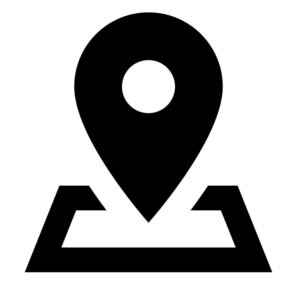 material sharp style адрес icon