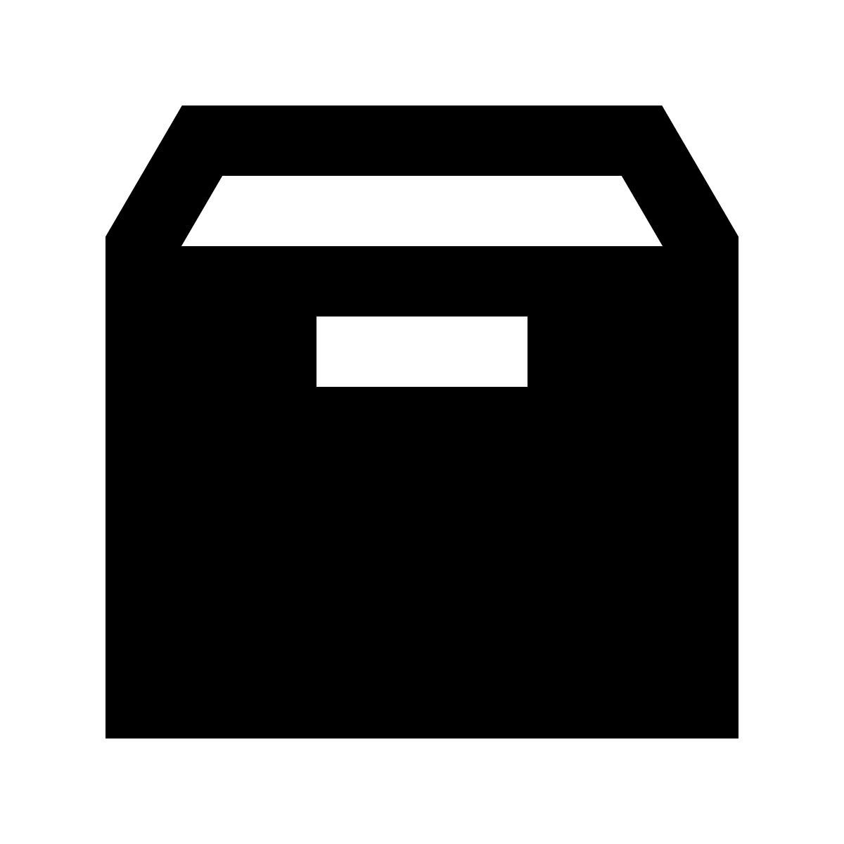 material sharp style коробка icon