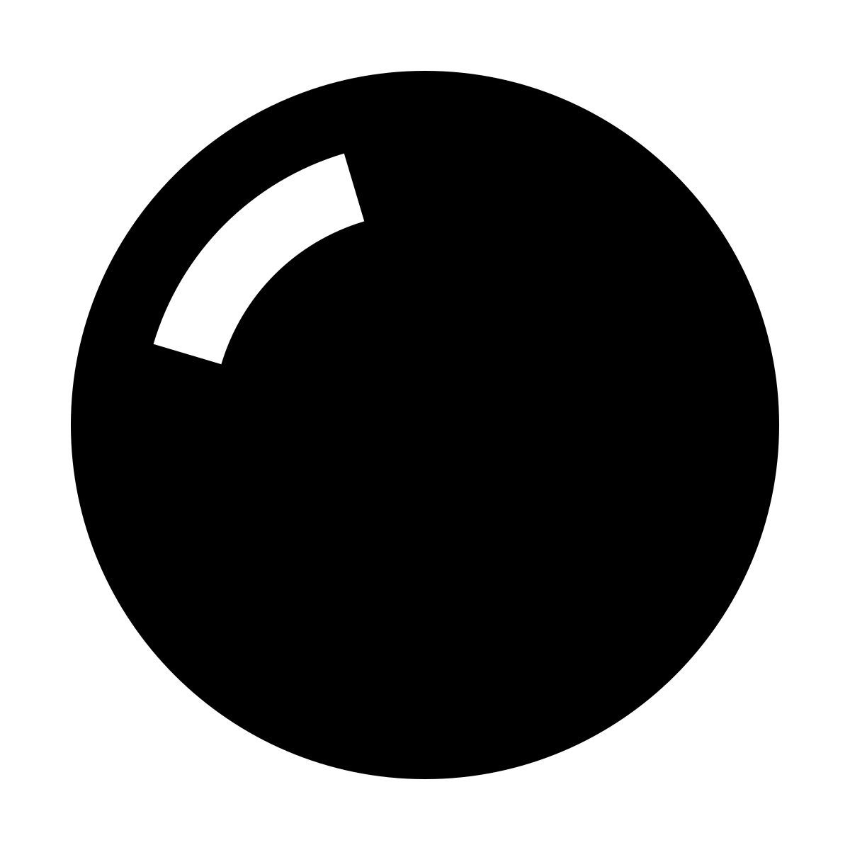 material sharp style пузырь icon