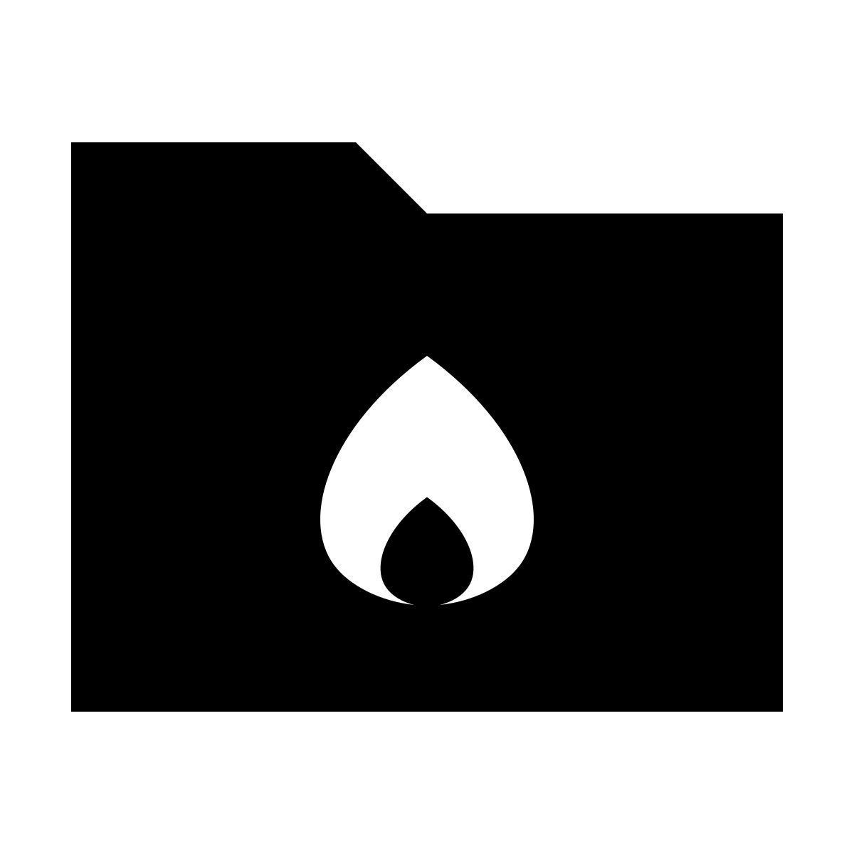 material sharp style прожечь папку icon