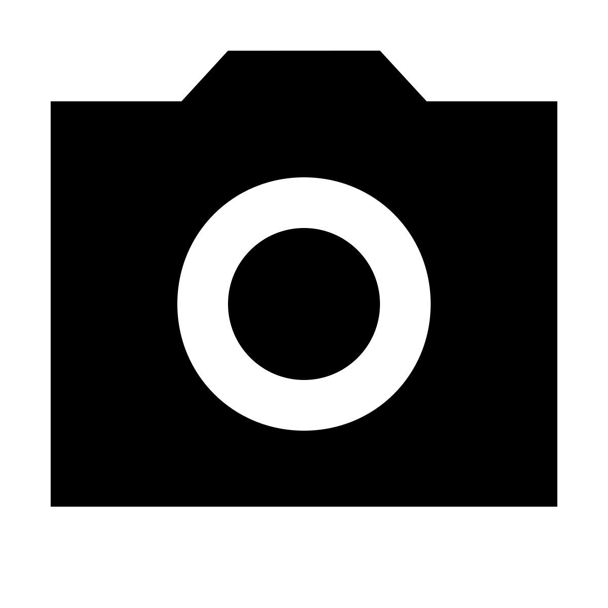 material sharp style камера icon