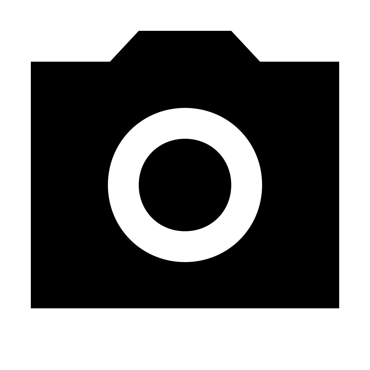 material sharp style камера icon
