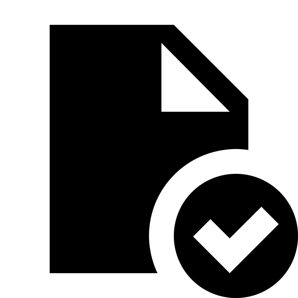 material sharp style отмеченный документ icon