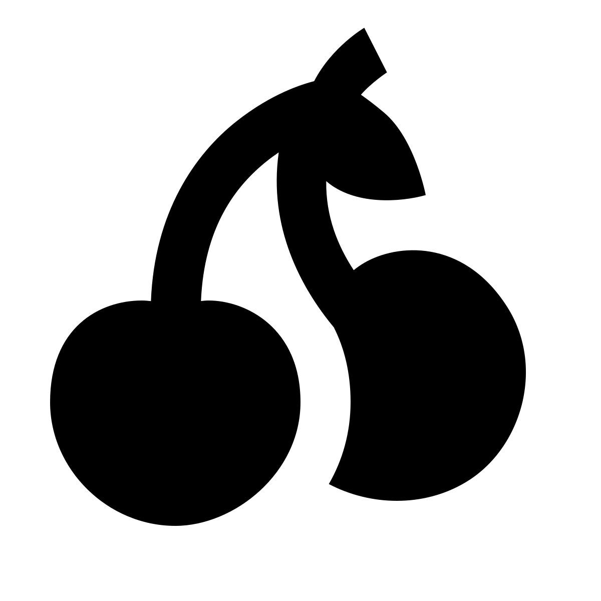 material sharp style вишня icon