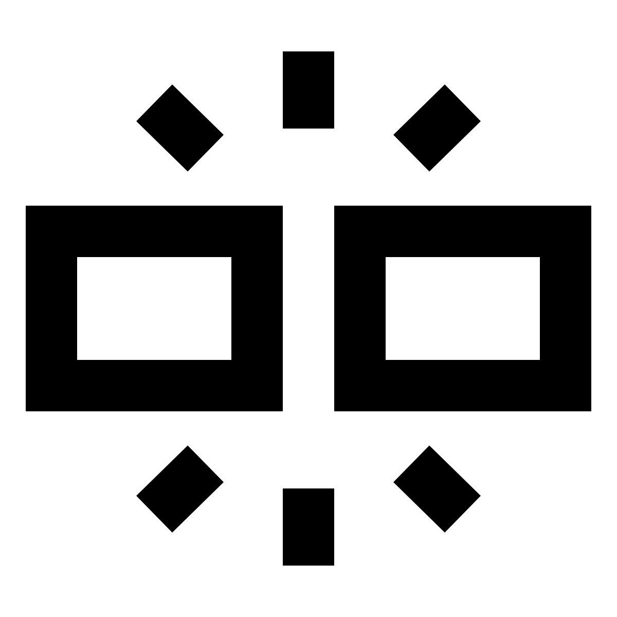 material sharp style разделить клип icon