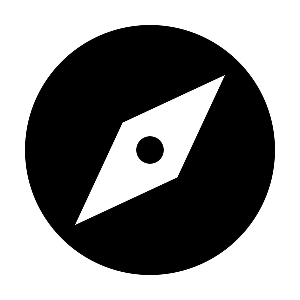 material sharp style компас icon