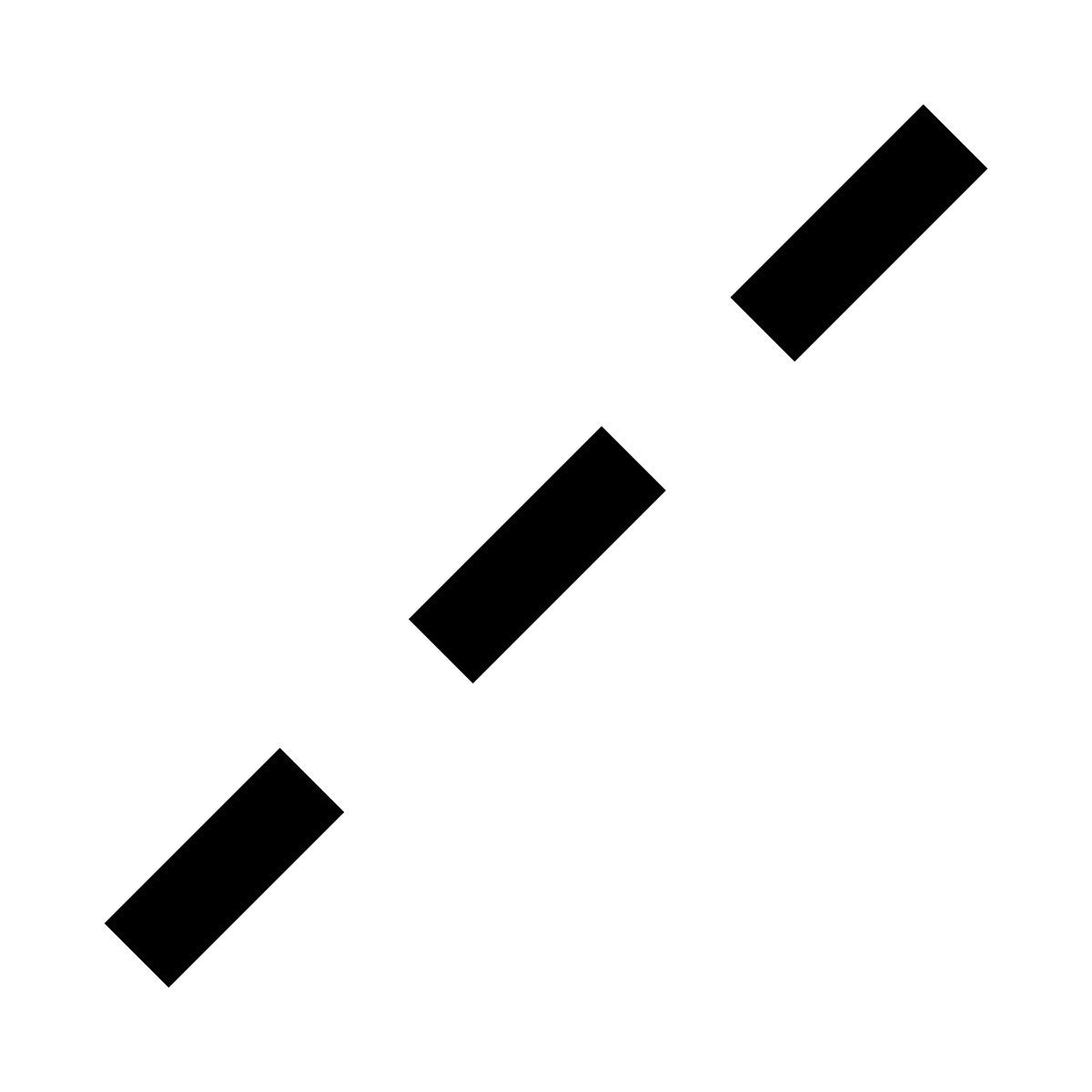material sharp style пунктир icon