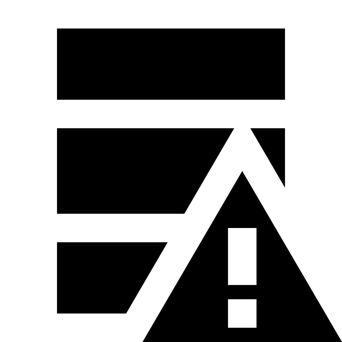 material sharp style ошибка базы данных icon