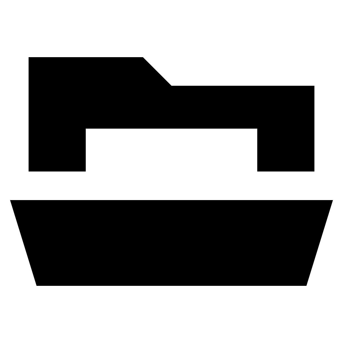 material sharp style документ в папке icon