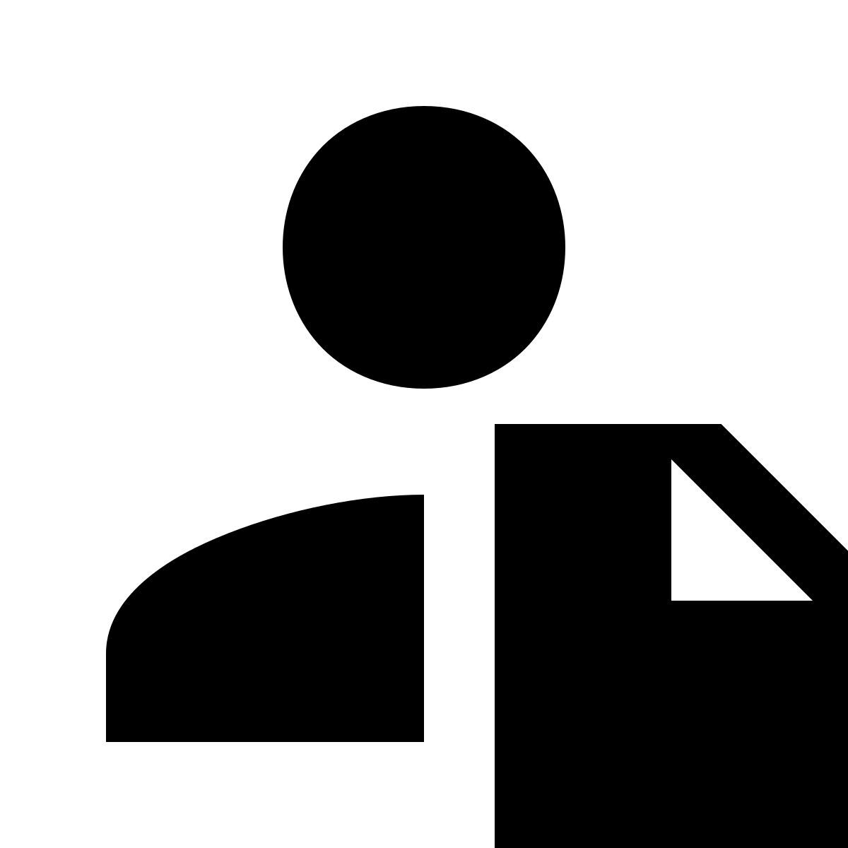 material sharp style document writer icon