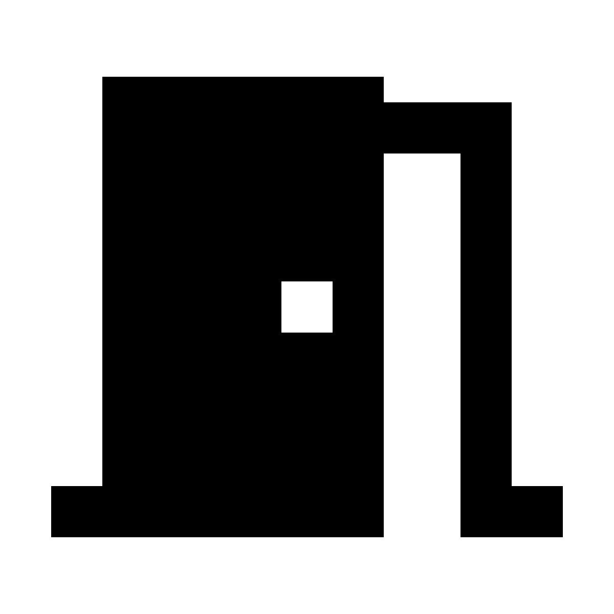 material sharp style дверь открыта icon