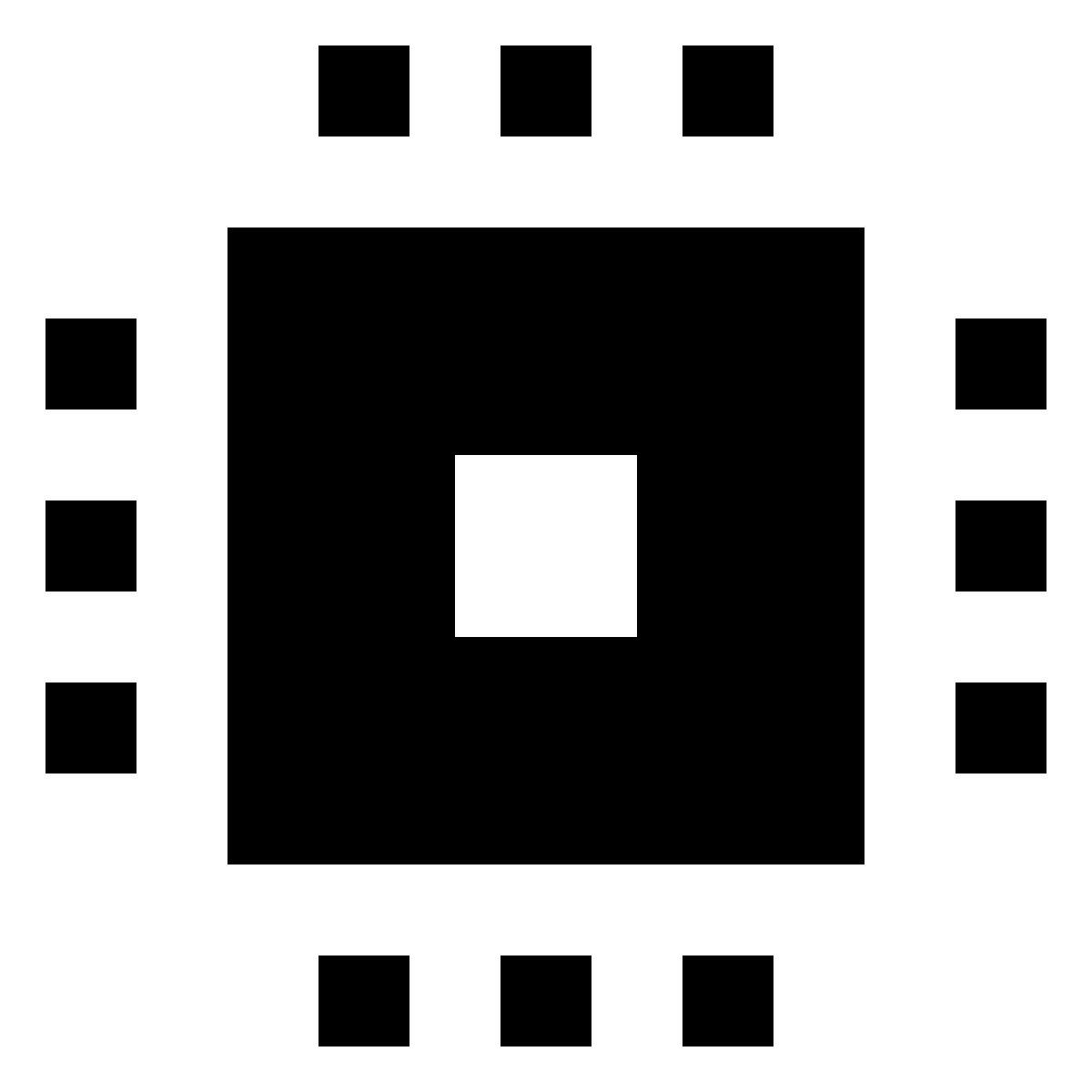material sharp style микрочип icon