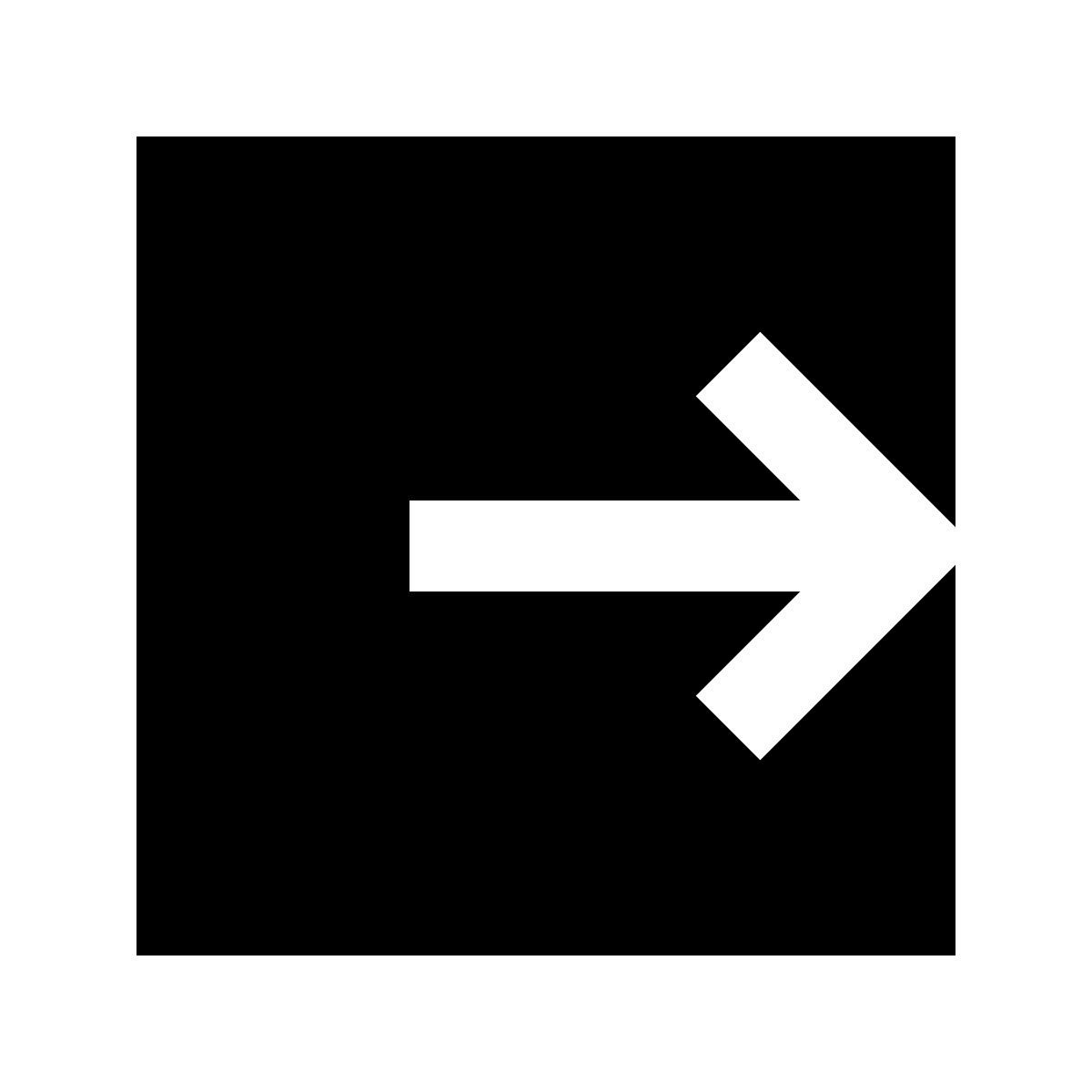 material sharp style выход icon