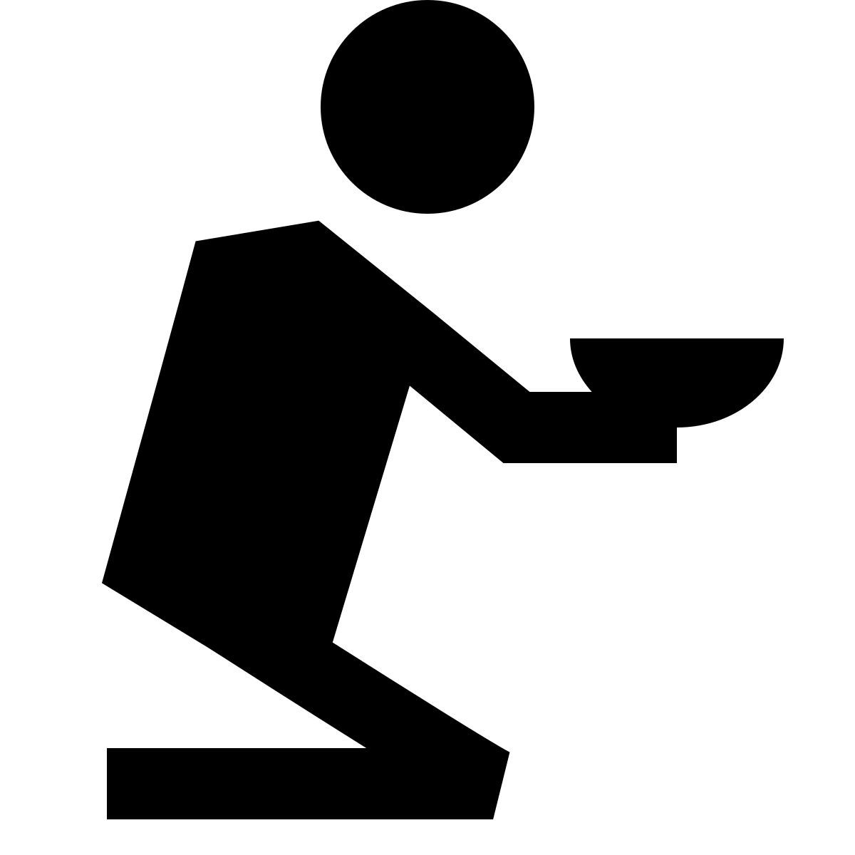 material sharp style indigency icon