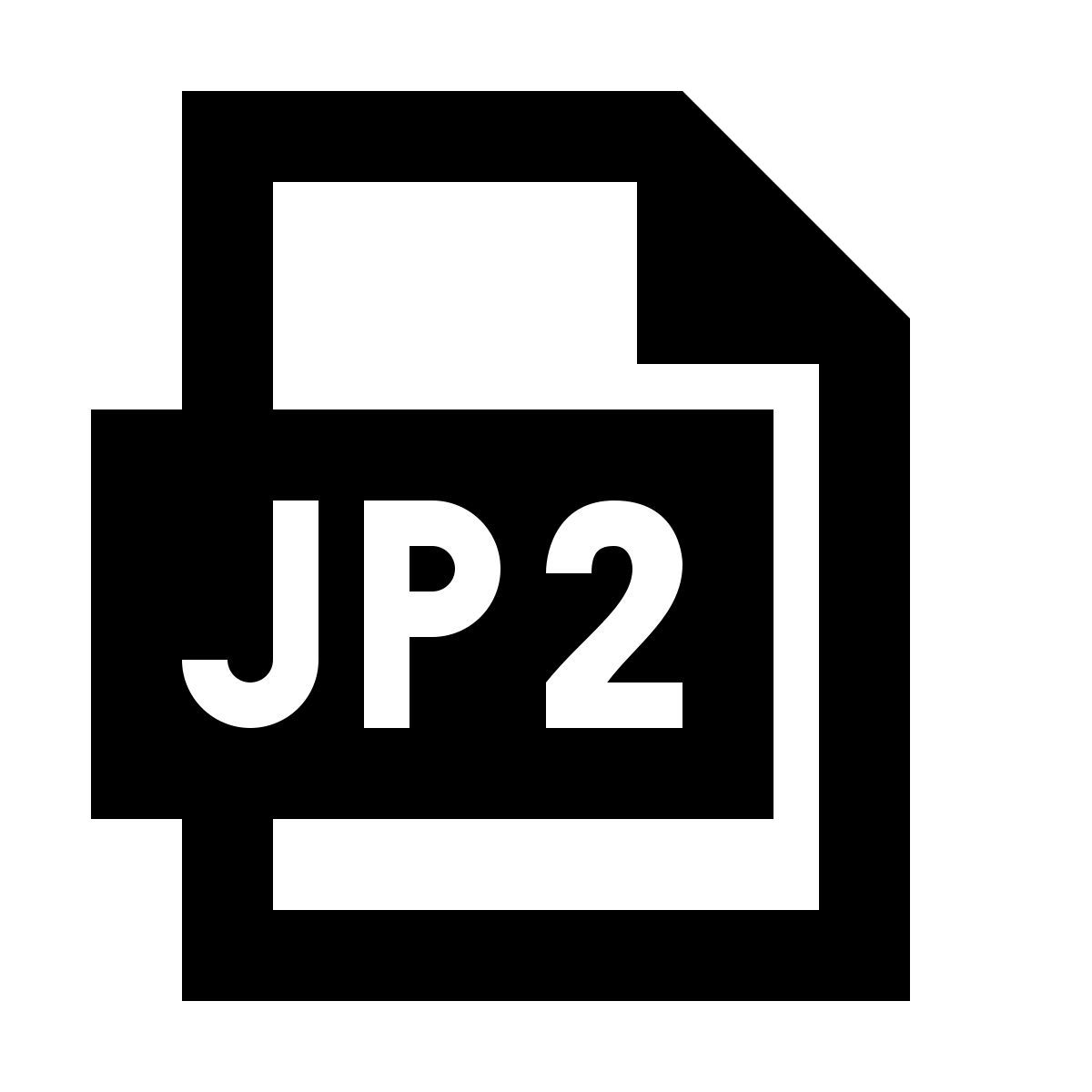 material sharp style jp2 icon