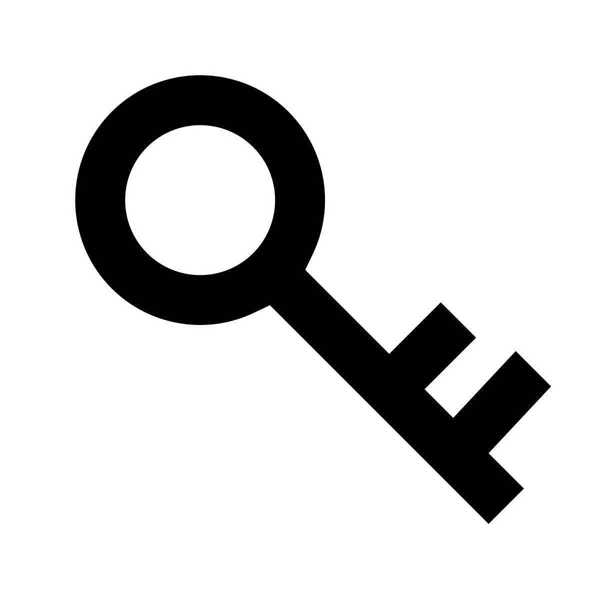 material sharp style ключ icon