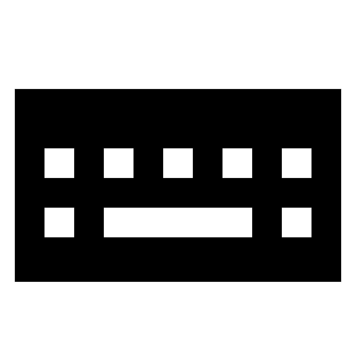 material sharp style клавиатура icon